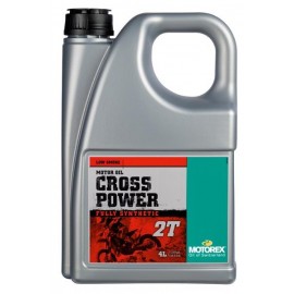 HUILE MOTEUR MOTOREX CROSS POWER 2T 100% SYNTHETIC 4L