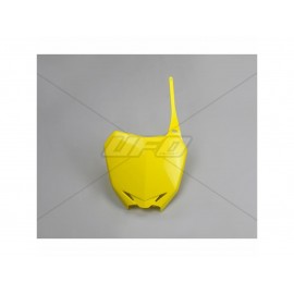 PLAQUE FRONTALE UFO JAUNE SUZUKI RMZ 250 10-18 & RMZ 450 08-17