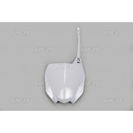 PLAQUE FRONTALE UFO BLANC YAMAHA YZF 450 2018