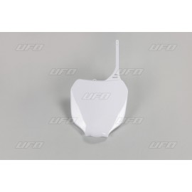 PLAQUE FRONTALE UFO BLANC YAMAHA YZ 125/250 00-05 & YZF 250/426/450 00-05