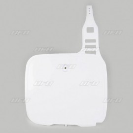 PLAQUE FRONTALE UFO BLANC YAMAHA YZ 125/250 87-91