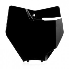 PLAQUE FRONTALE UFO NOIRE KTM SX/SXF16-18