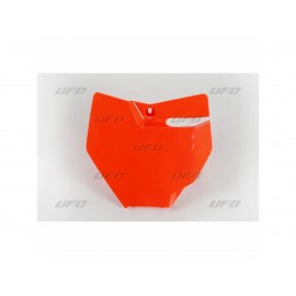 PLAQUE FRONTALE UFO ORANGE KTM SX 85 2018