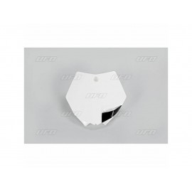 PLAQUE FRONTALE UFO BLANC KTM SX 85 13-17