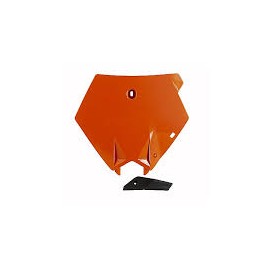 PLAQUE FRONTALE UFO ORANGE KTM SX 85 04-12