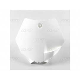 PLAQUE FRONTALE UFO BLANC KTM SX 09-15