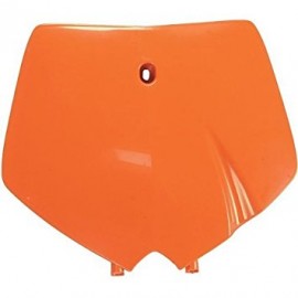PLAQUE FRONTALE UFO ORANGE KTM SX 65 02-08