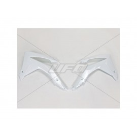 OUIES RADIATEURS UFO BLANC HONDA CRF 250 14-17 & CRF 450 13- 16