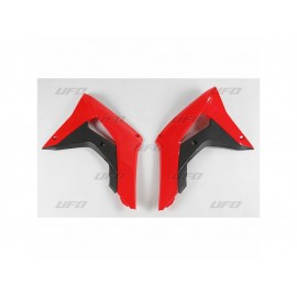 OUIES RADIATEURS UFO ROUGE HONDA CRF 250 2018 & CRF 450 17-18