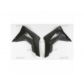 OUIES RADIATEURS UFO NOIRE HONDA CRF 250 2018 & CRF 450 17-18