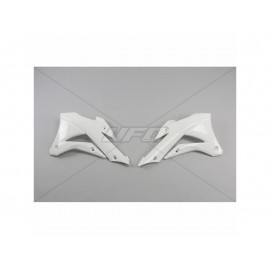 OUIES RADIATEURS UFO BLANC KAWASAKI KX 85 14-18