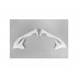 OUIES RADIATEUR UFO BLANC KAWASAKI KXF 450 16-18