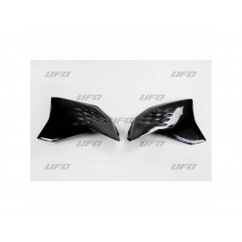 OUIES RADIATEURS UFO NOIRES KTM SX/SXF 09-10 & EXC 09-11