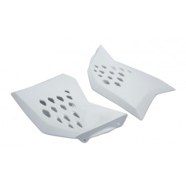 OUIES RADIATEURS UFO BLANCHES KTM SX/SXF 09-10 & EXC 09-11