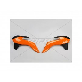 OUIES RADIATEURS UFO ORANGES KTM SX/SXF 13-15 & EXC 14-16
