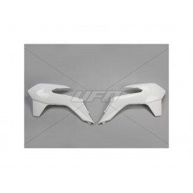 OUIES RADIATEURS UFO BLANCHES KTM SX/SXF 13-15 & EXC 14-16