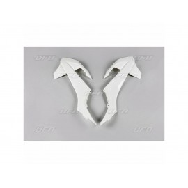 OUIES RADIATEURS UFO BLANCHES KTM SX 65 16-18