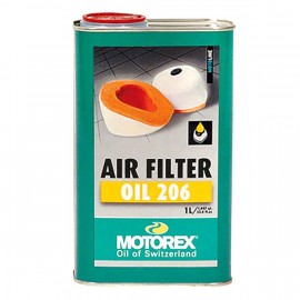 HUILE DE FILTRE A AIR 206 MOTOREX AIR FILTER OIL 1L