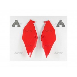 PLAQUES NUMERO LATERALES UFO ROUGES HONDA CRF 250 18-20 & CRF 450 17-20