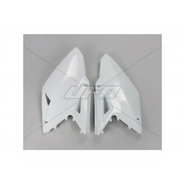 PLAQUES LATERALES UFO BLANCHE SUZUKI RMZ 450 08-17