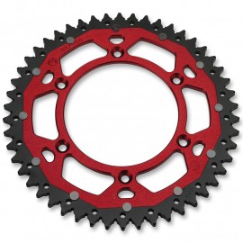 COURONNE RACING BI-METAL ROUGE HONDA CR:CRF