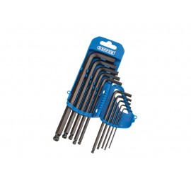 JEU DE 10 CLES MALES 6 PANS DRAPER
