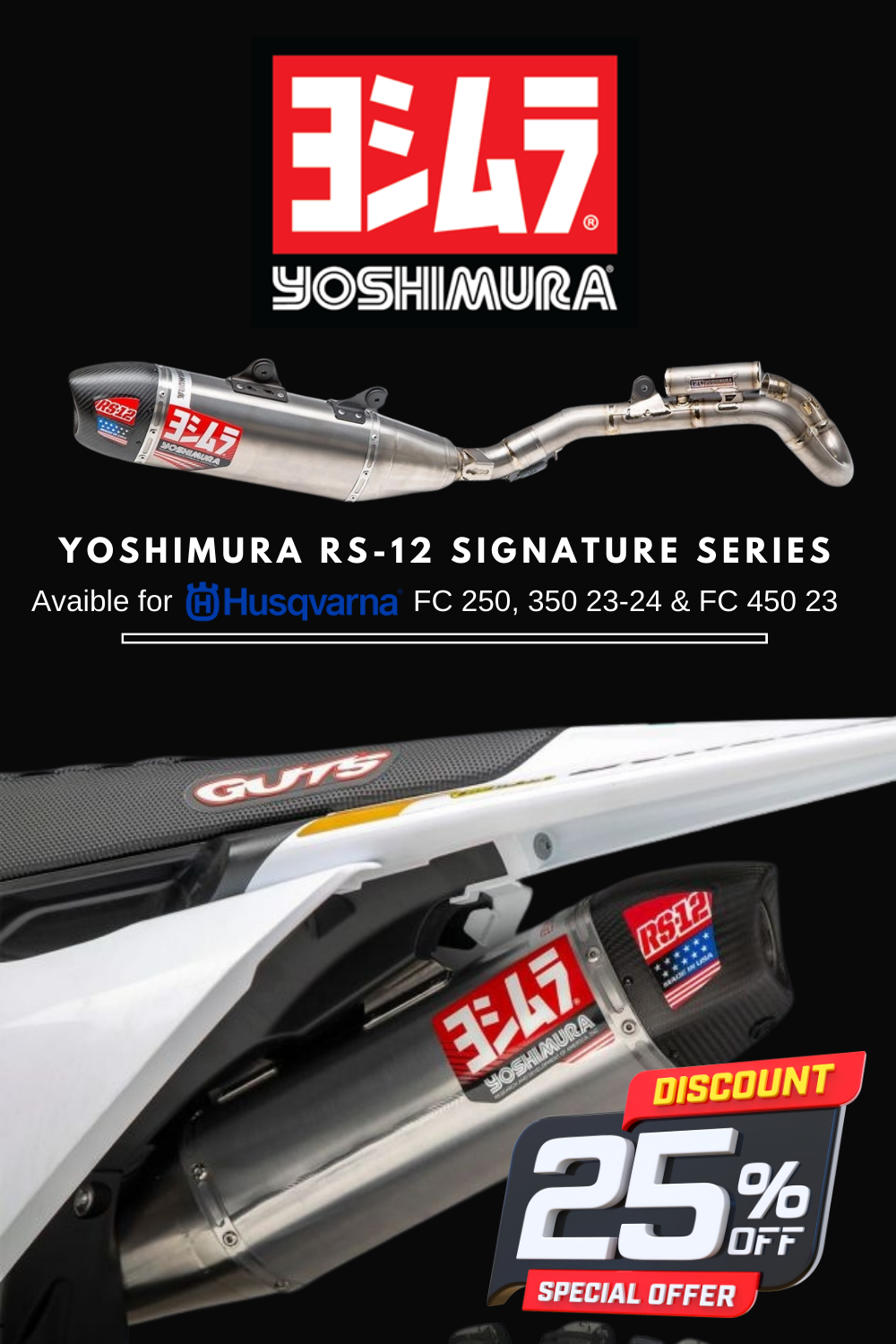 Promotion Yoshimura Husqvarna